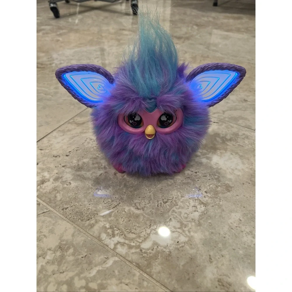 Furby Blue Purple Talking Plush‎ Interactive Electronic Toy 2023 Hasbro